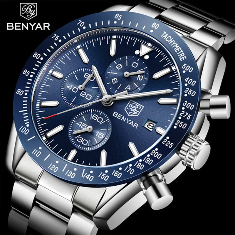 Smartwatch Nexus - Men Watch BENYAR Top Brand Luxury