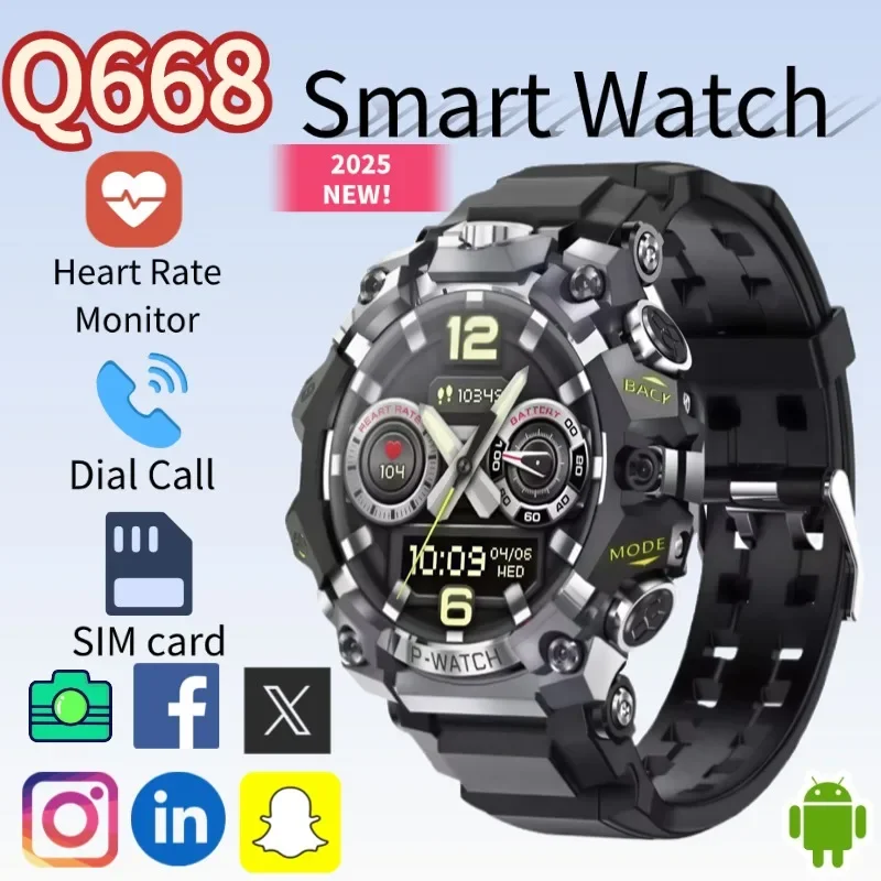 Smartwatch Nexus - Q668 5G Full Netcom Smartwatch 1.5