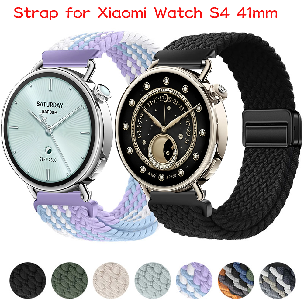 18mm Braided Magnetic Buckle S – Xiaomi Smartwatch S4 Accessories Bewertung und Preis