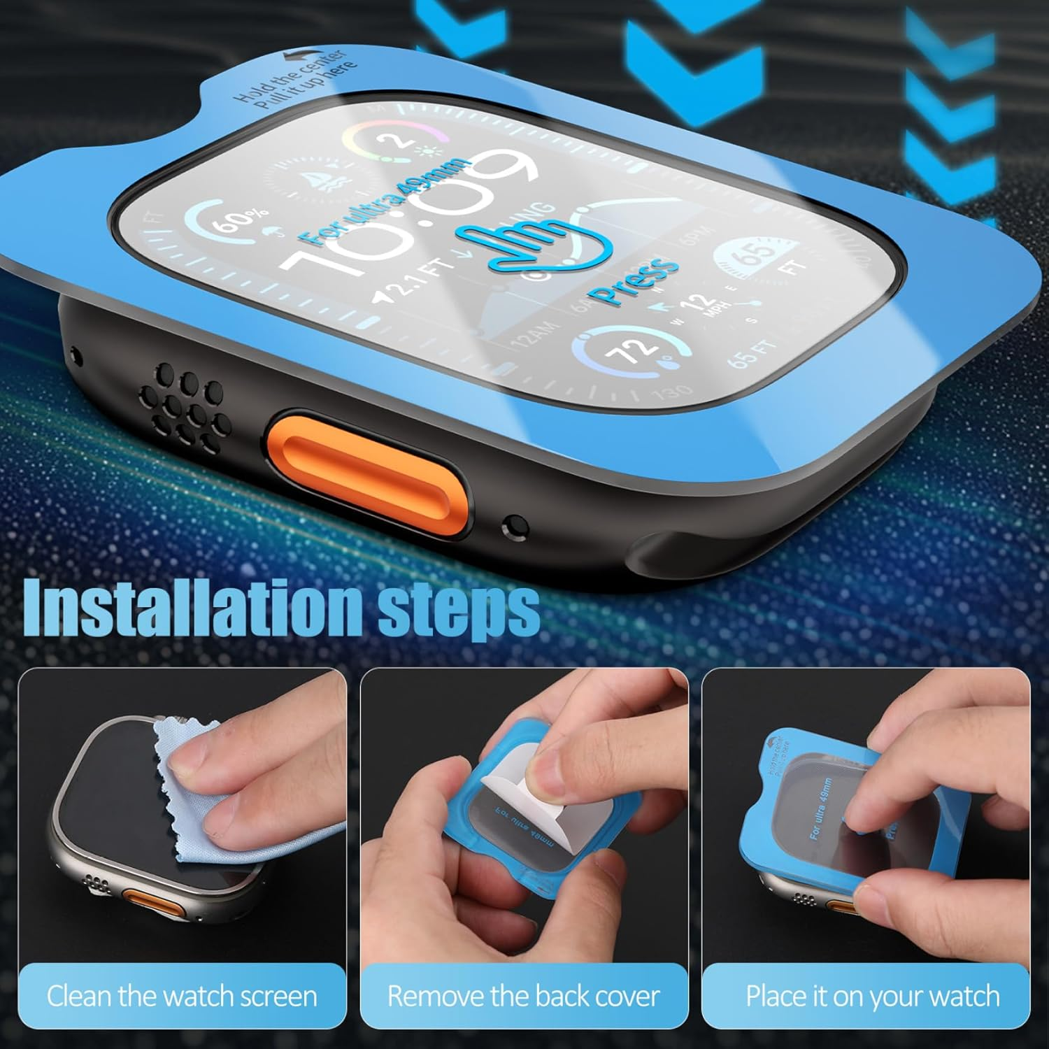 Tempered Glass Film Quick Past – Watch Face Protector Bewertung und Preis