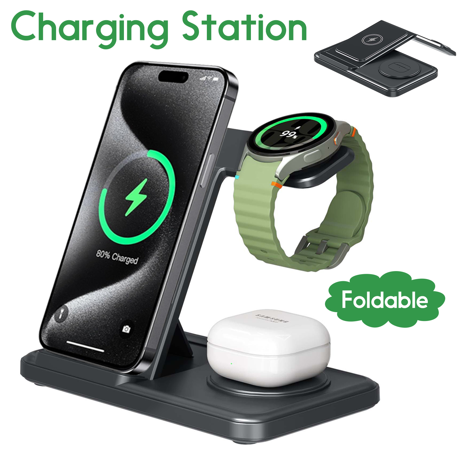 Desktop 3-in-1 Wireless Charge – Smartwatch Ac Bewertung und Preis