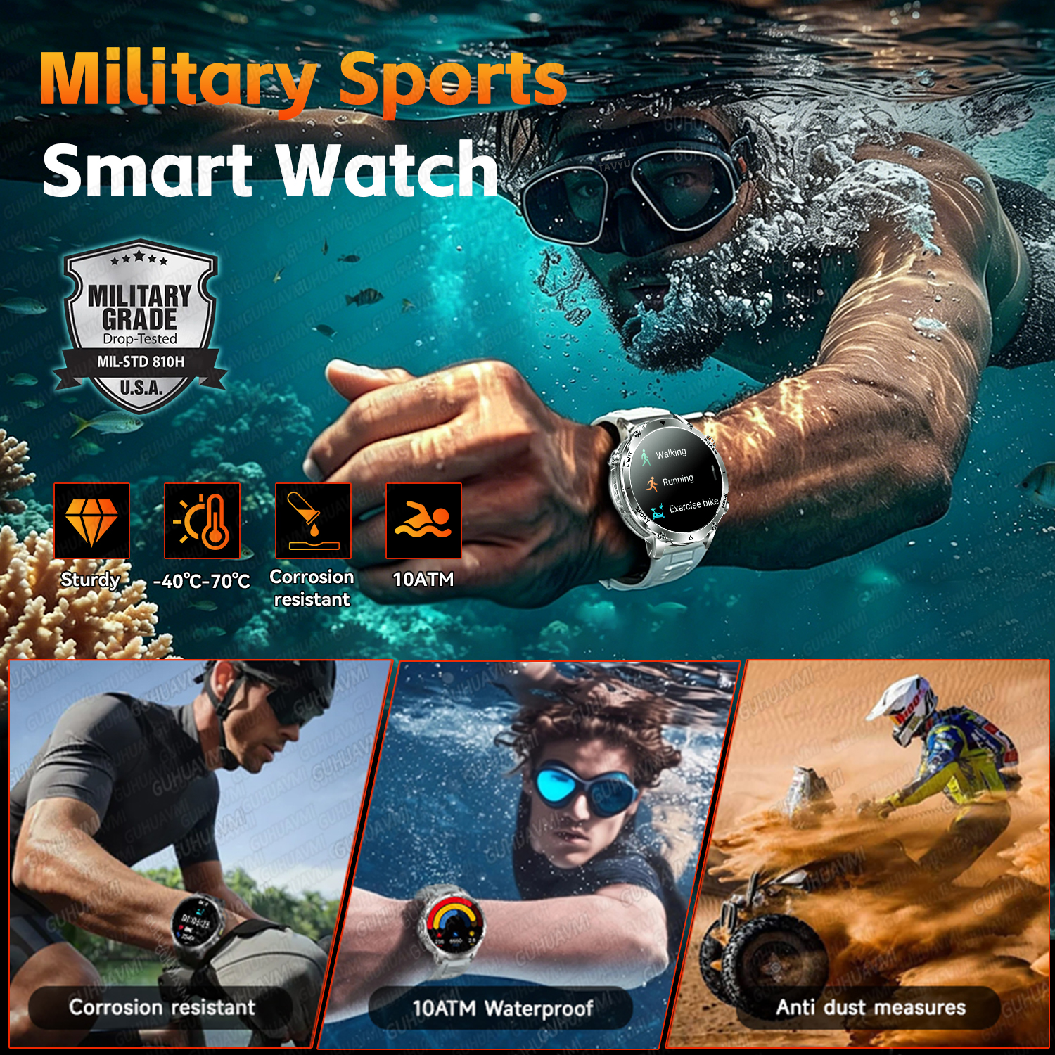 2026New Outdoor Military Shini – Smartwatch Nexus Bewertung und Preis