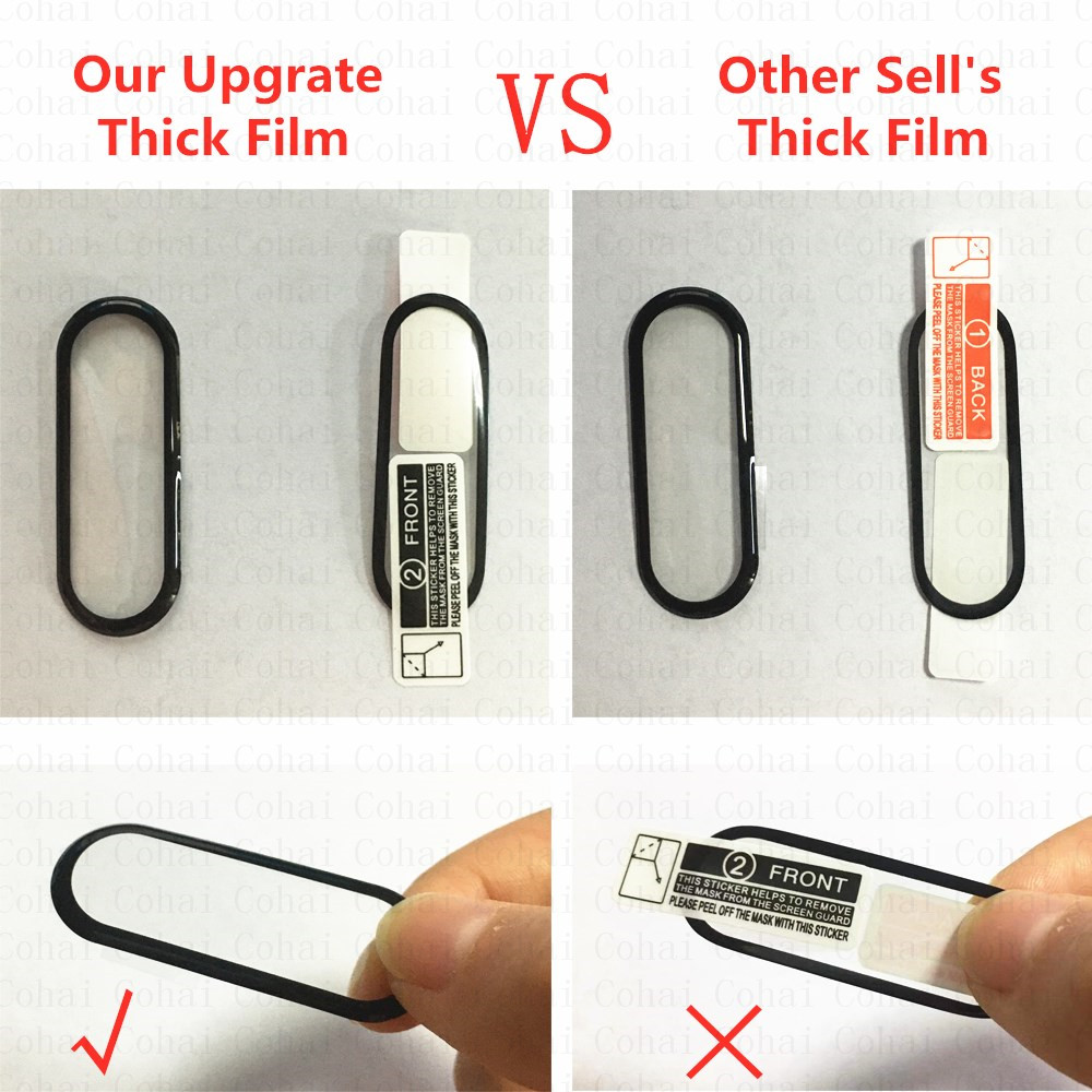 9D Tempered Glass For Xiaomi M – Sport Loop Strap Bewertung und Preis