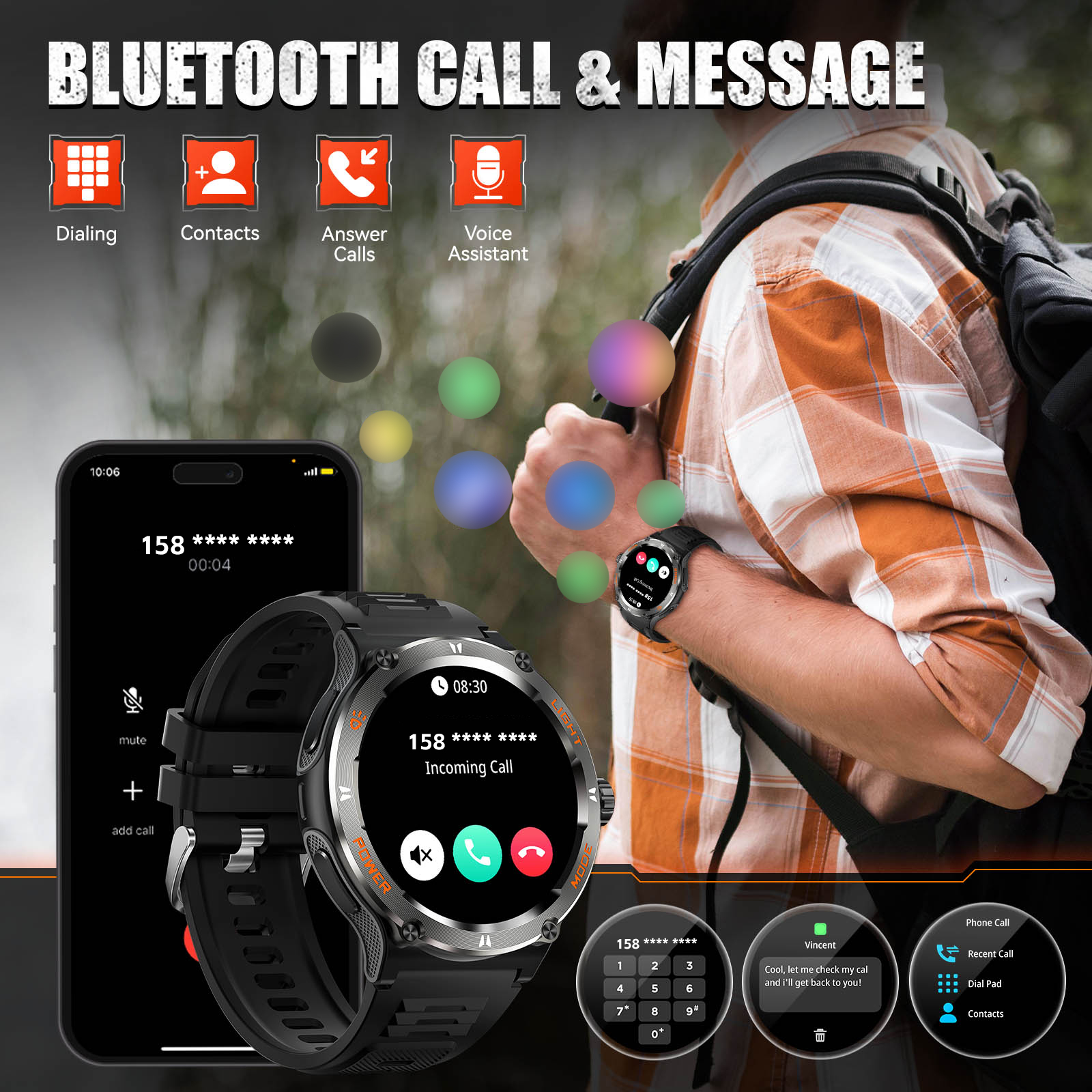 EIGIIS Smart Watch 3ATM Waterp – Smartwatch Faces Bewertung und Preis