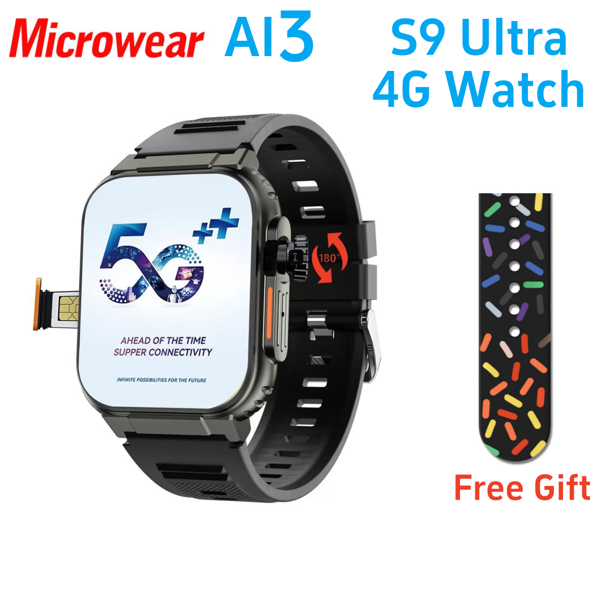 Microwear Ultra Ai3 Smart Watc – Smartwatch Faces Bewertung und Preis