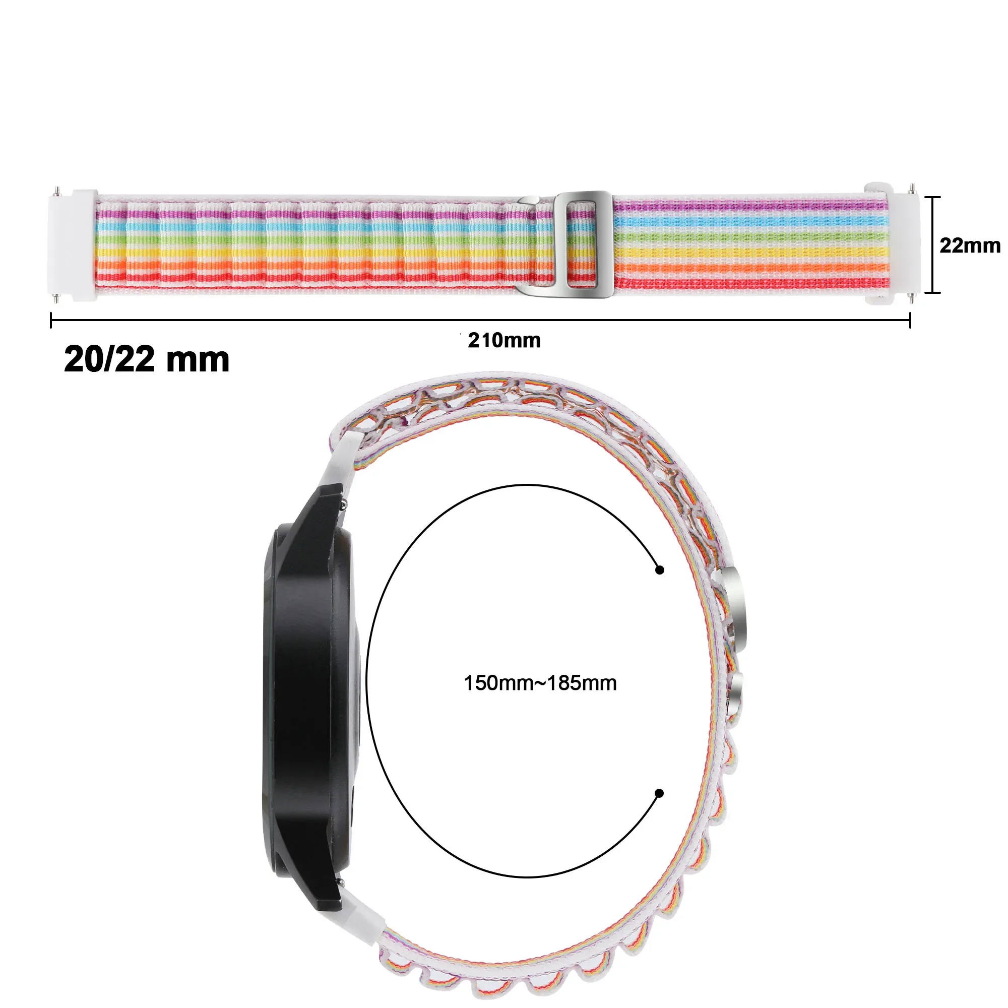 Nylon Band for Samsung Galaxy  – Sport Loop Strap Bewertung und Preis