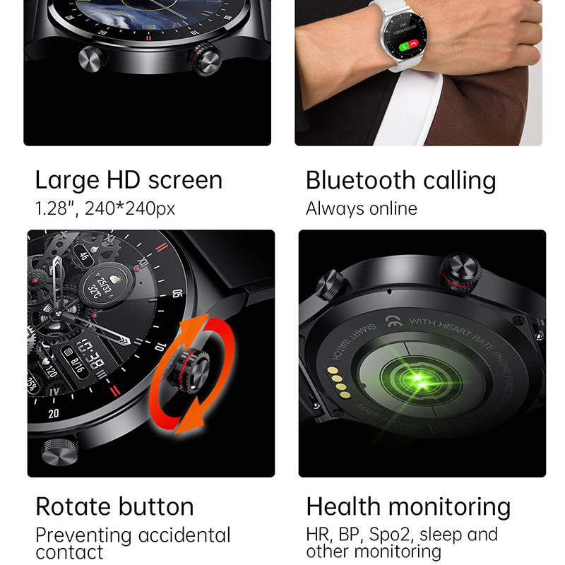 GPS ECG+PPG Bluetooth Call Sma – Smartwatch Faces Bewertung und Preis