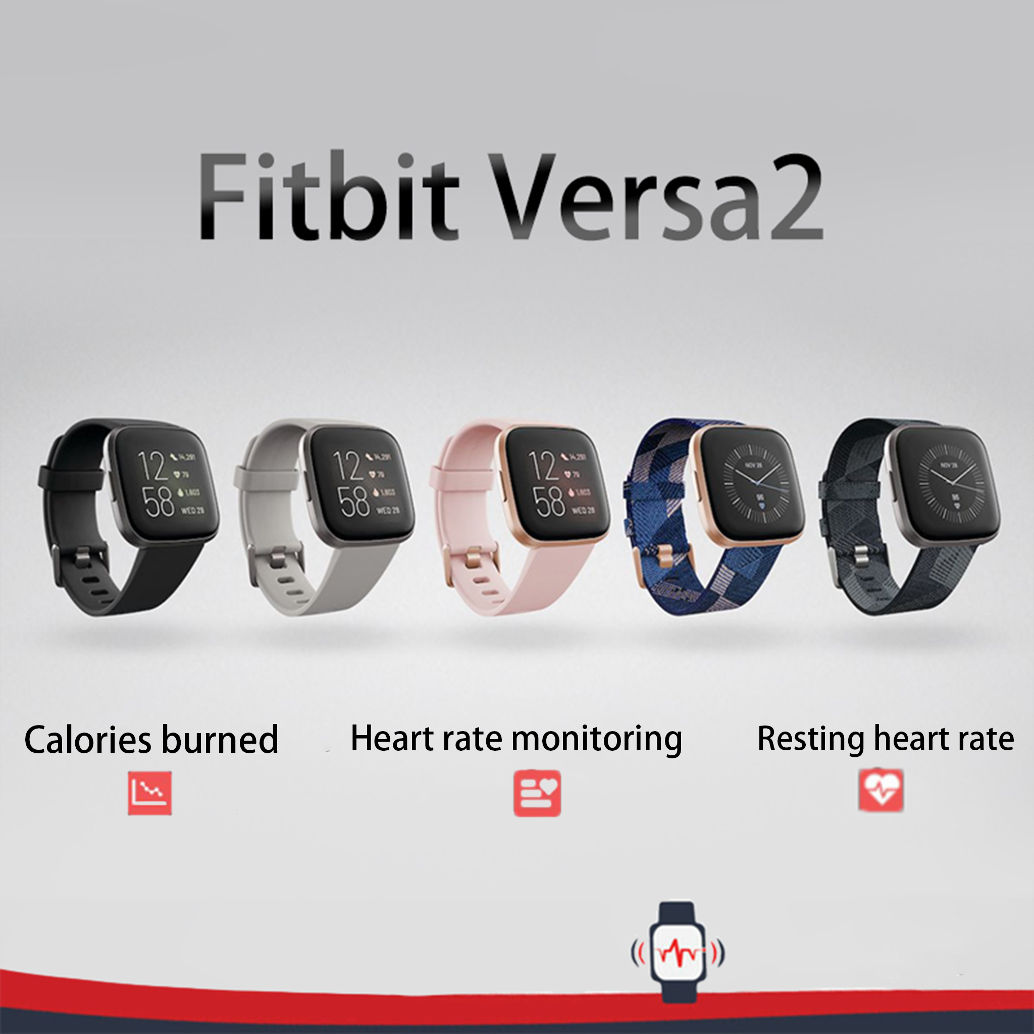 Fitbit Versa 2 Health and Fitn – Smartwatch Faces Bewertung und Preis