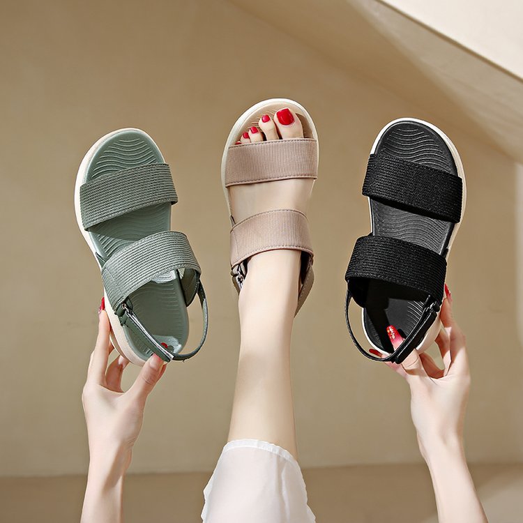 Women's Platform Sport Sandals – Sport Loop Strap Bewertung und Preis
