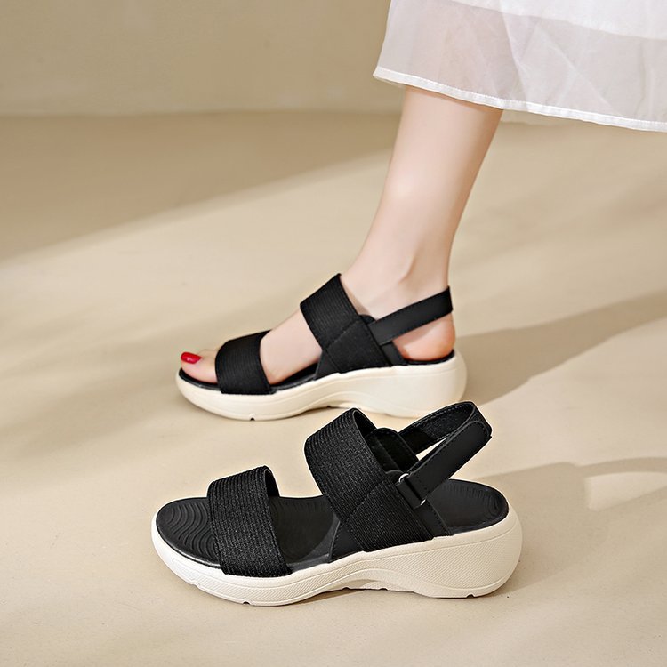 Women's Platform Sport Sandals – Sport Loop Strap Bewertung und Preis