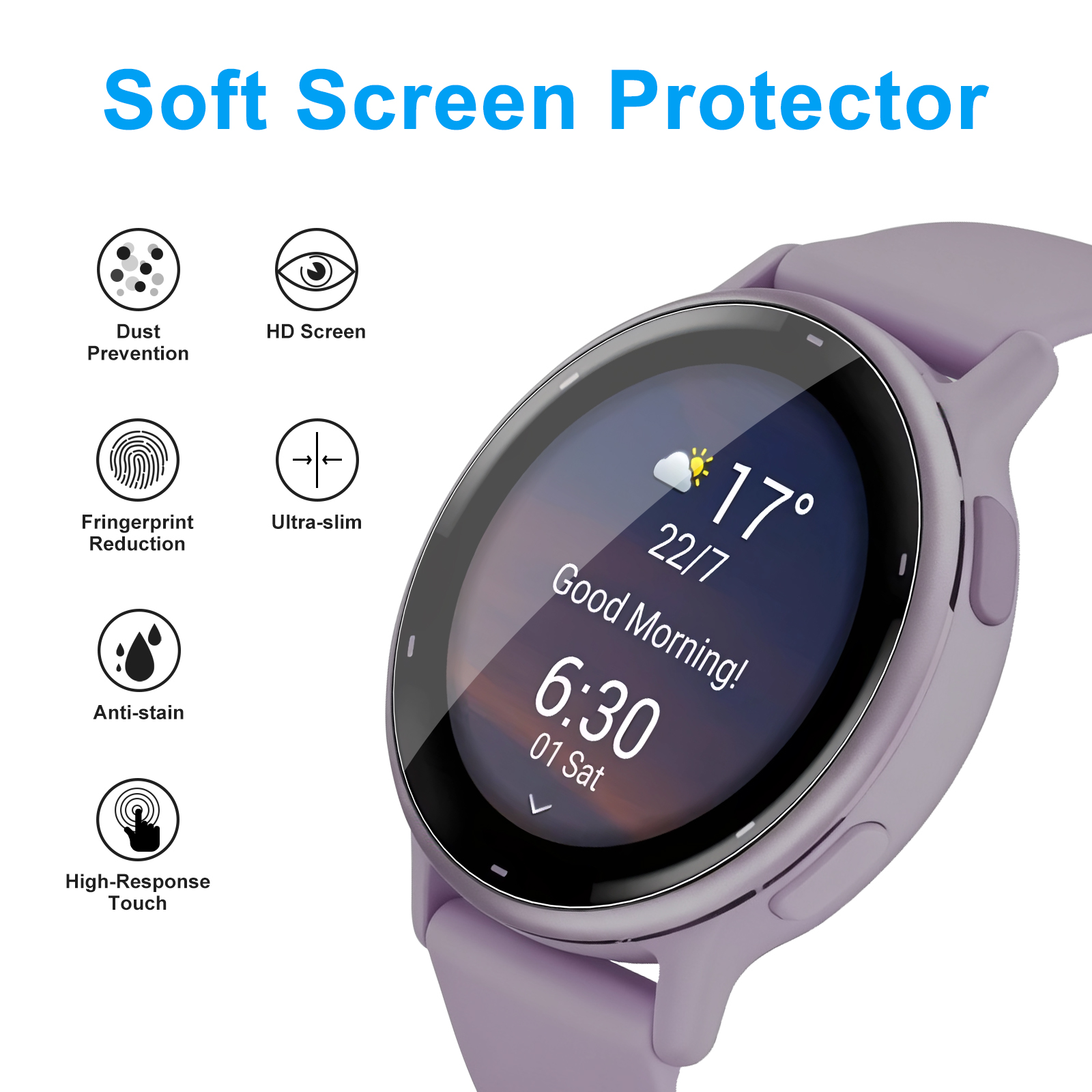 Soft Clear Protective Film For – Watch Face Protector Bewertung und Preis