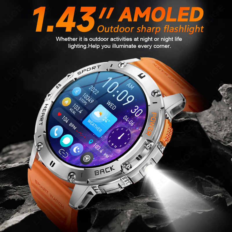 LIGE 1.43 Inch AMOLED Screen B – Smartwatch Faces Bewertung und Preis