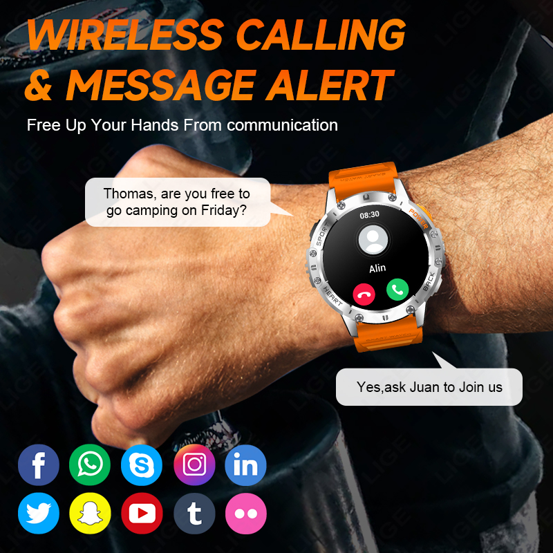 LIGE 1.43 Inch AMOLED Screen B – Smartwatch Faces Bewertung und Preis
