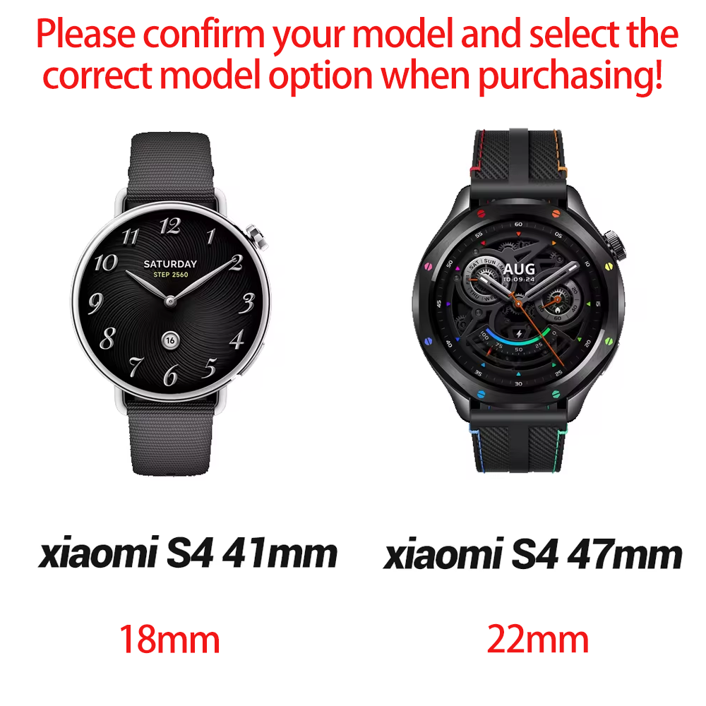 18mm 20mm 22mm Magnetic Loop S – Xiaomi Smartwatch S4 Accessories Bewertung und Preis