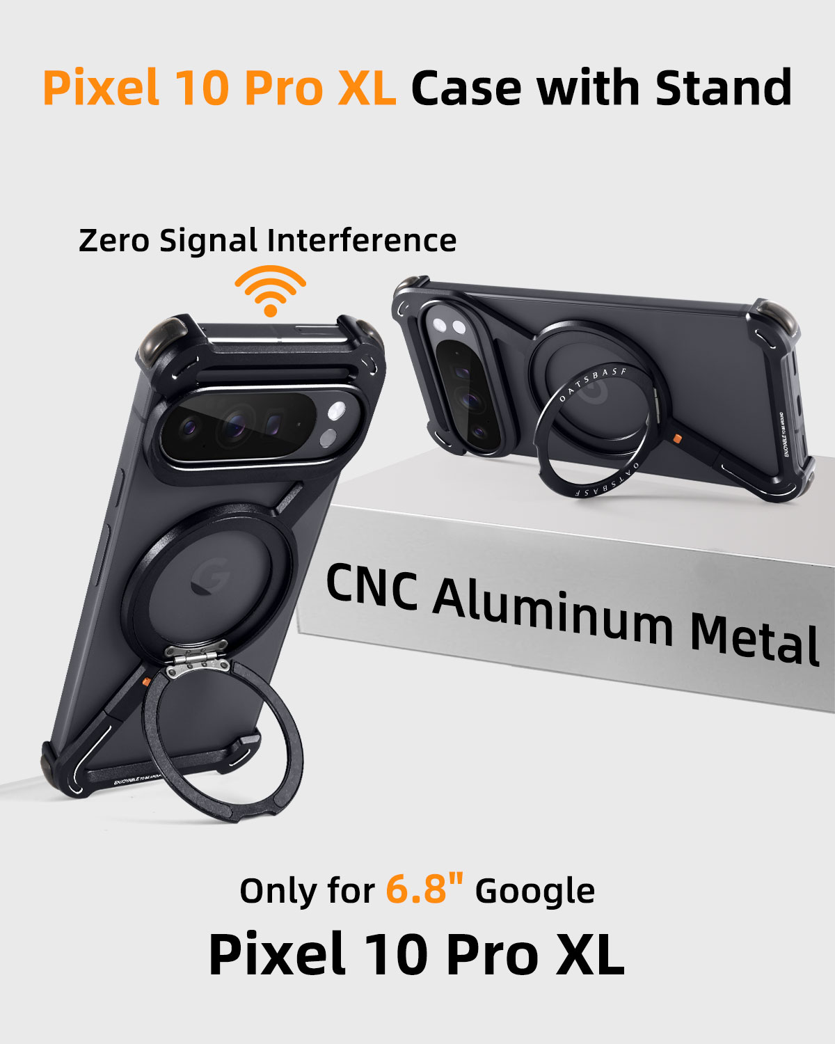 Oatsbasf Metal Phone Case for  – Magnetic Charging Stand Bewertung und Preis