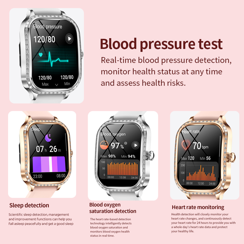 2026 New Fashion Women Diamond – Smartwatch Faces Bewertung und Preis