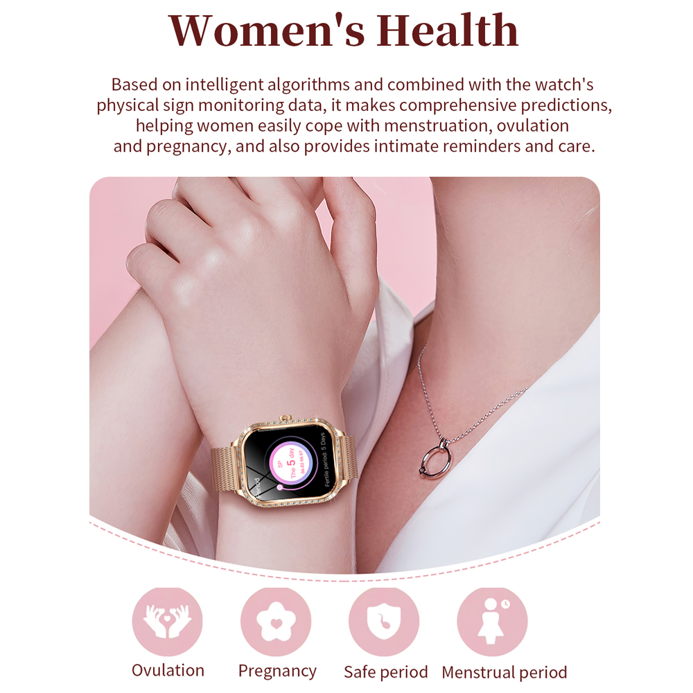 2026 New Fashion Women Diamond – Smartwatch Faces Bewertung und Preis