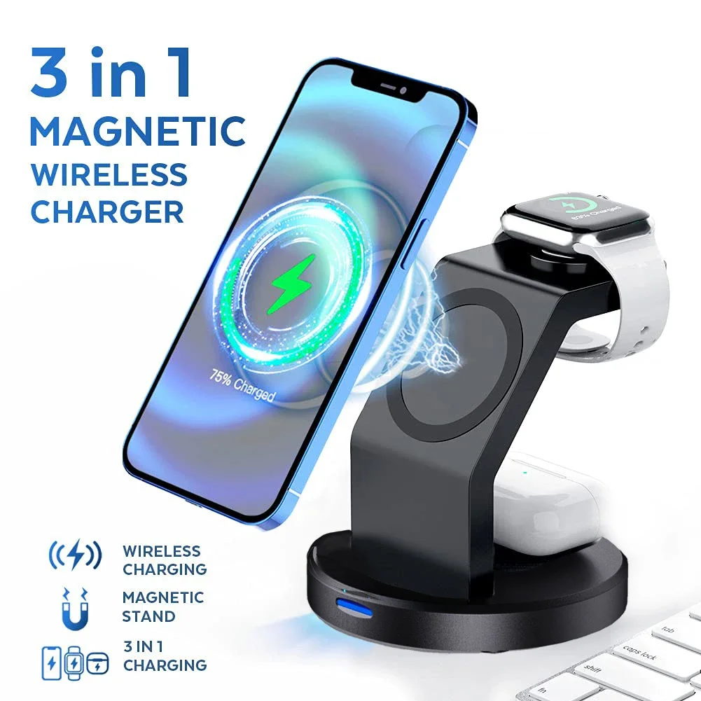 3 In 1 Magnetic Wireless Charg – Wireless Charger Watch Bewertung und Preis