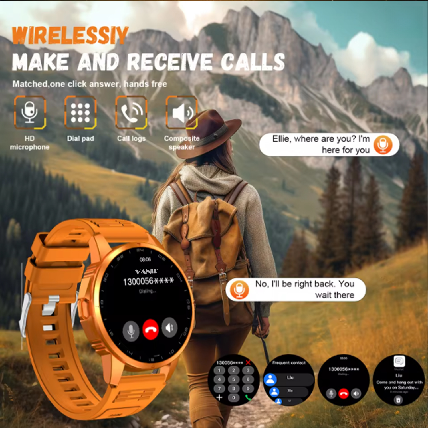 VANIR Smartwatch 1.52
