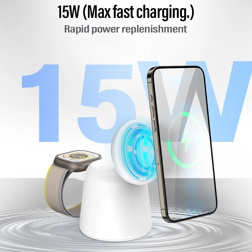 3 in 1 Magnetic Wireless Charg – Wireless Charger Watch Bewertung und Preis