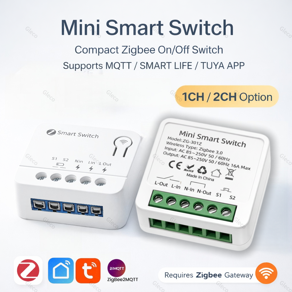 Zigbee TUYA 1/2Gang Mini Smart – Smart Accessories Bewertung und Preis