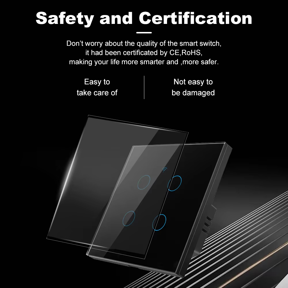 1 2 3 4 Gang WiFi RF 433mhz To – Smart Accessories Bewertung und Preis