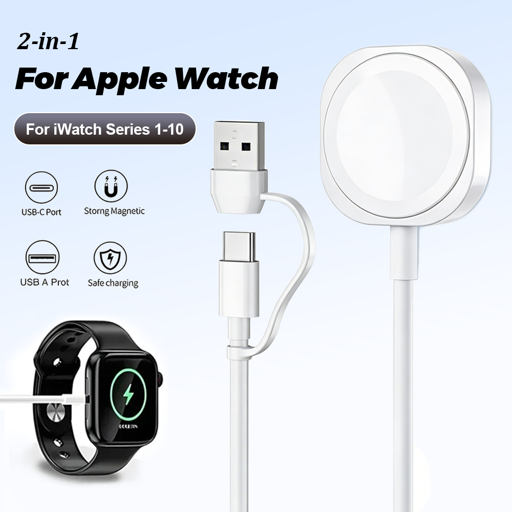 2 in 1 Magnetic Wireless USB A – Wireless Charger Watch Bewertung und Preis