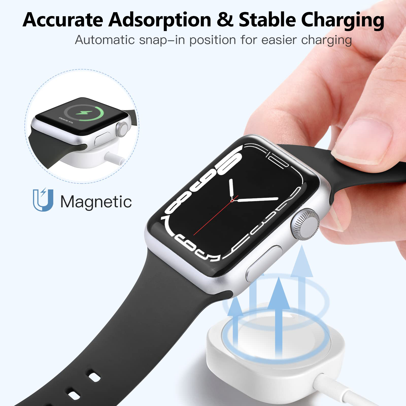 2 in 1 Magnetic Wireless USB A – Wireless Charger Watch Bewertung und Preis