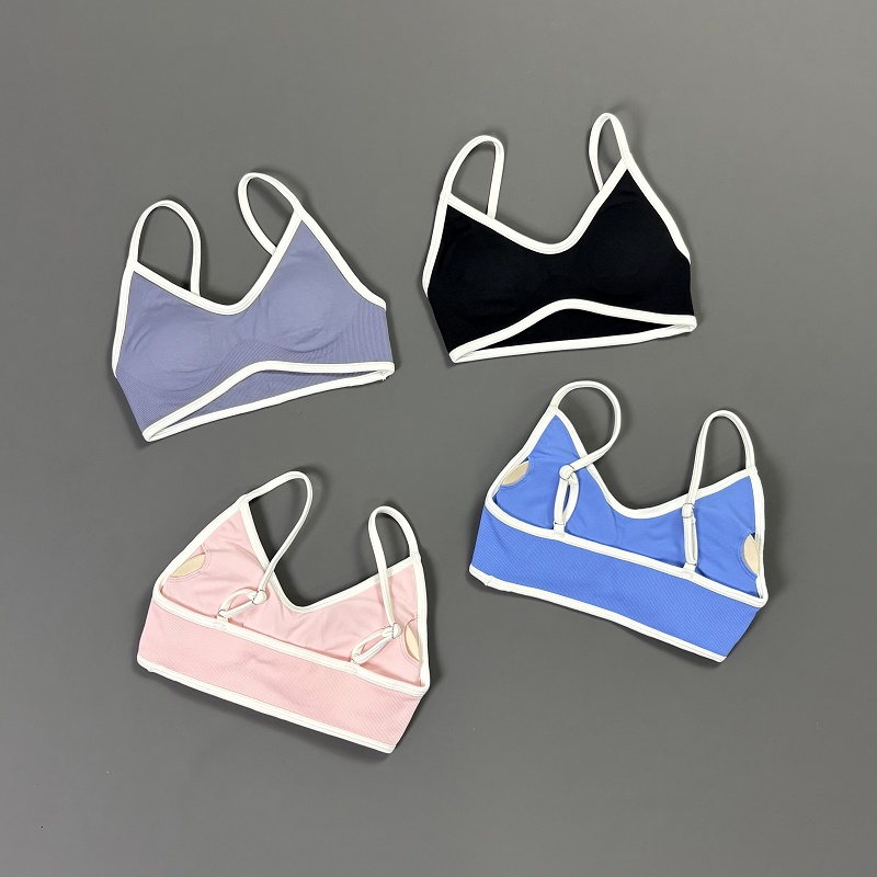 Women Contrastline Yoga Bra V  – Rugged Sport Strap Bewertung und Preis