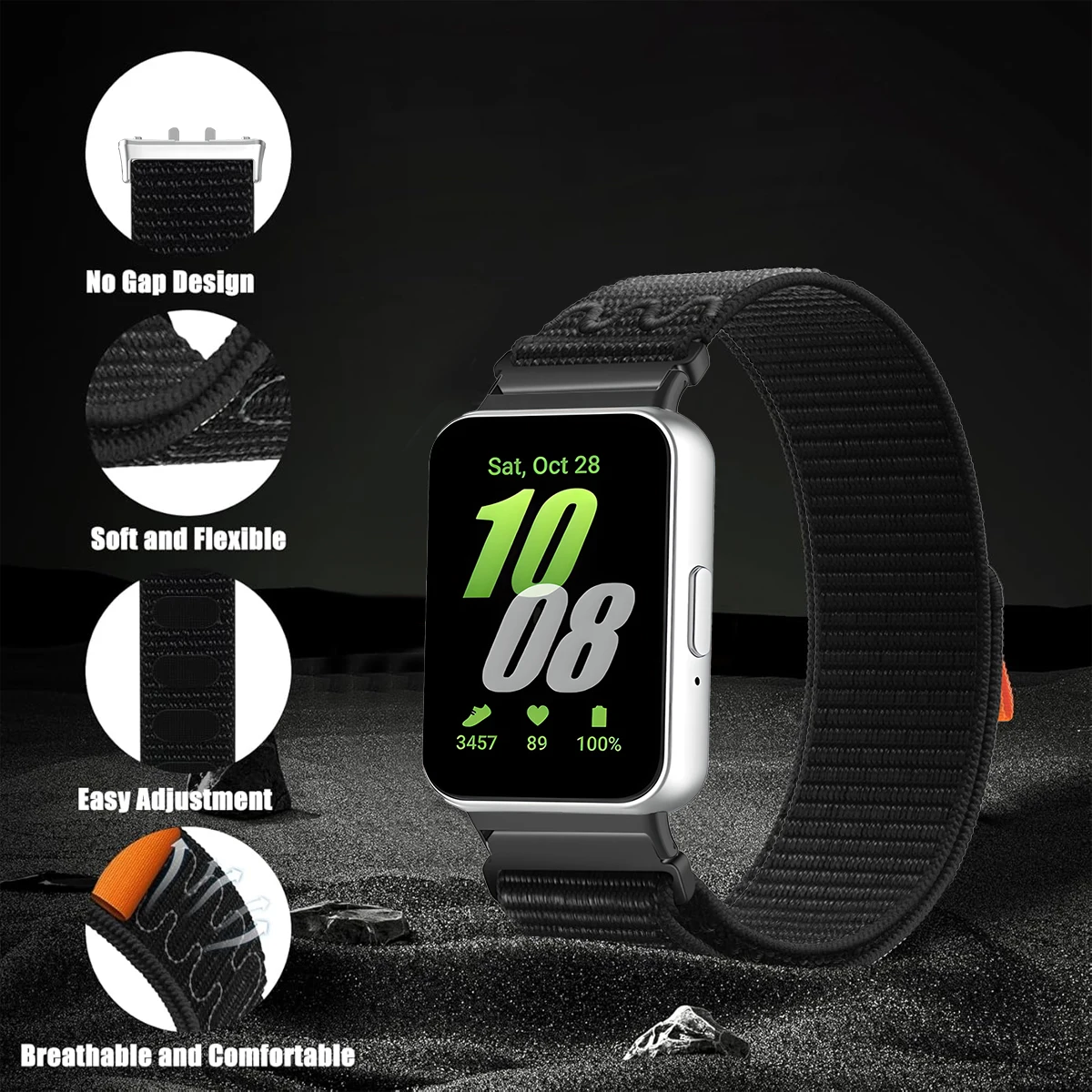 Breathable Strap for Samsung G – Sport Loop Strap Bewertung und Preis