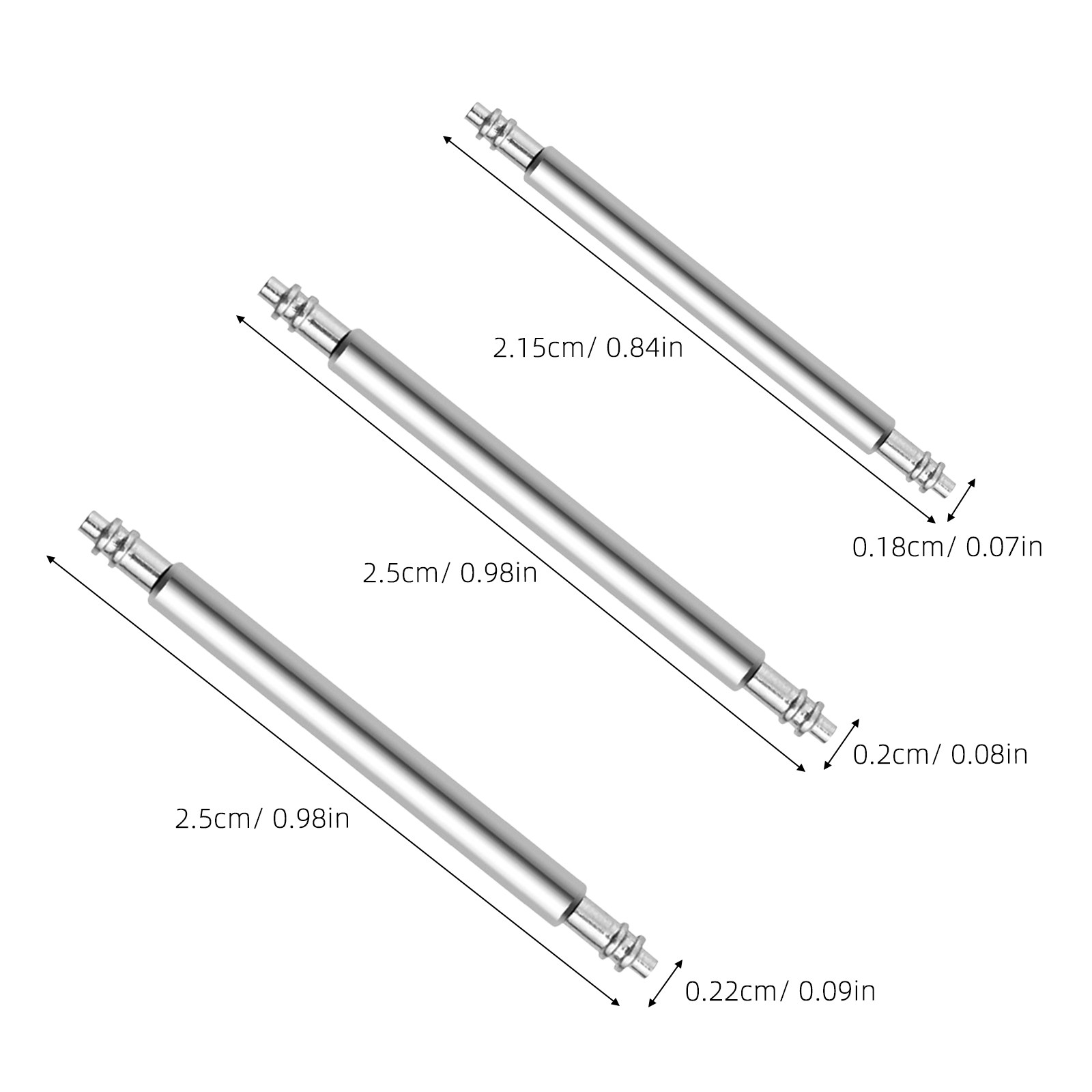 90Pairs Stainless Steel Watch  – Watch Band Connector Bewertung und Preis