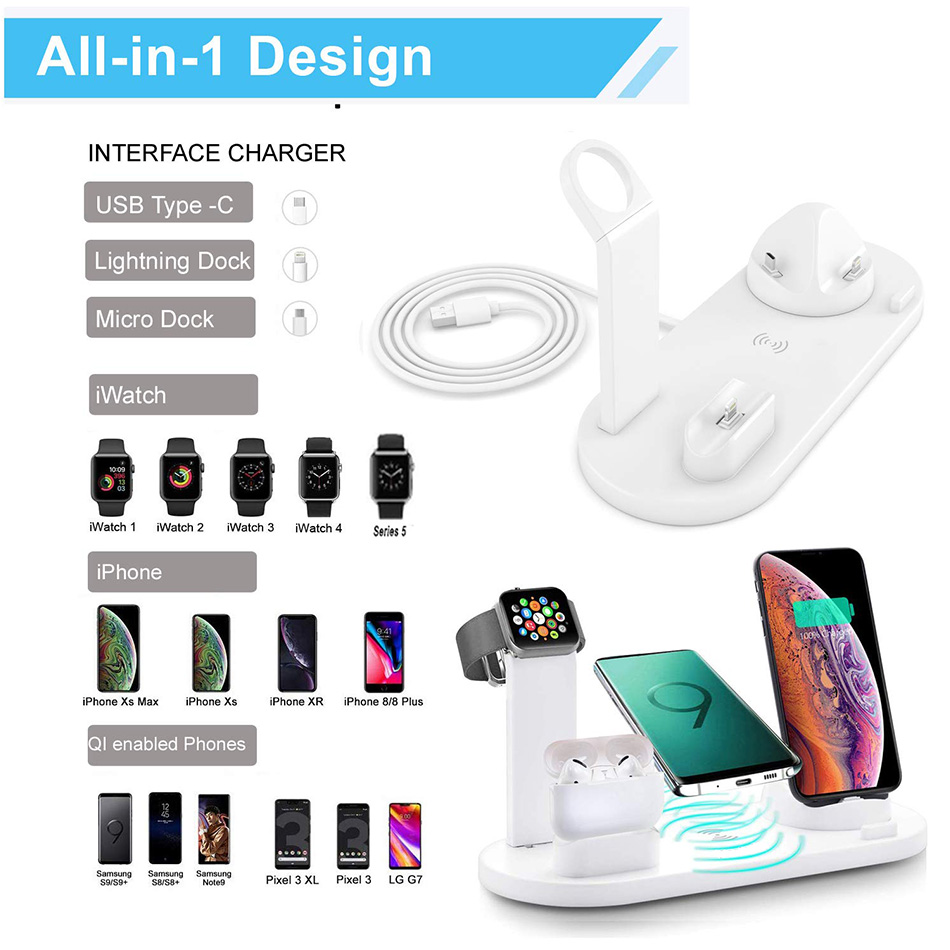 7 in 1 Wireless Charger Stand  – Wireless Charger Watch Bewertung und Preis