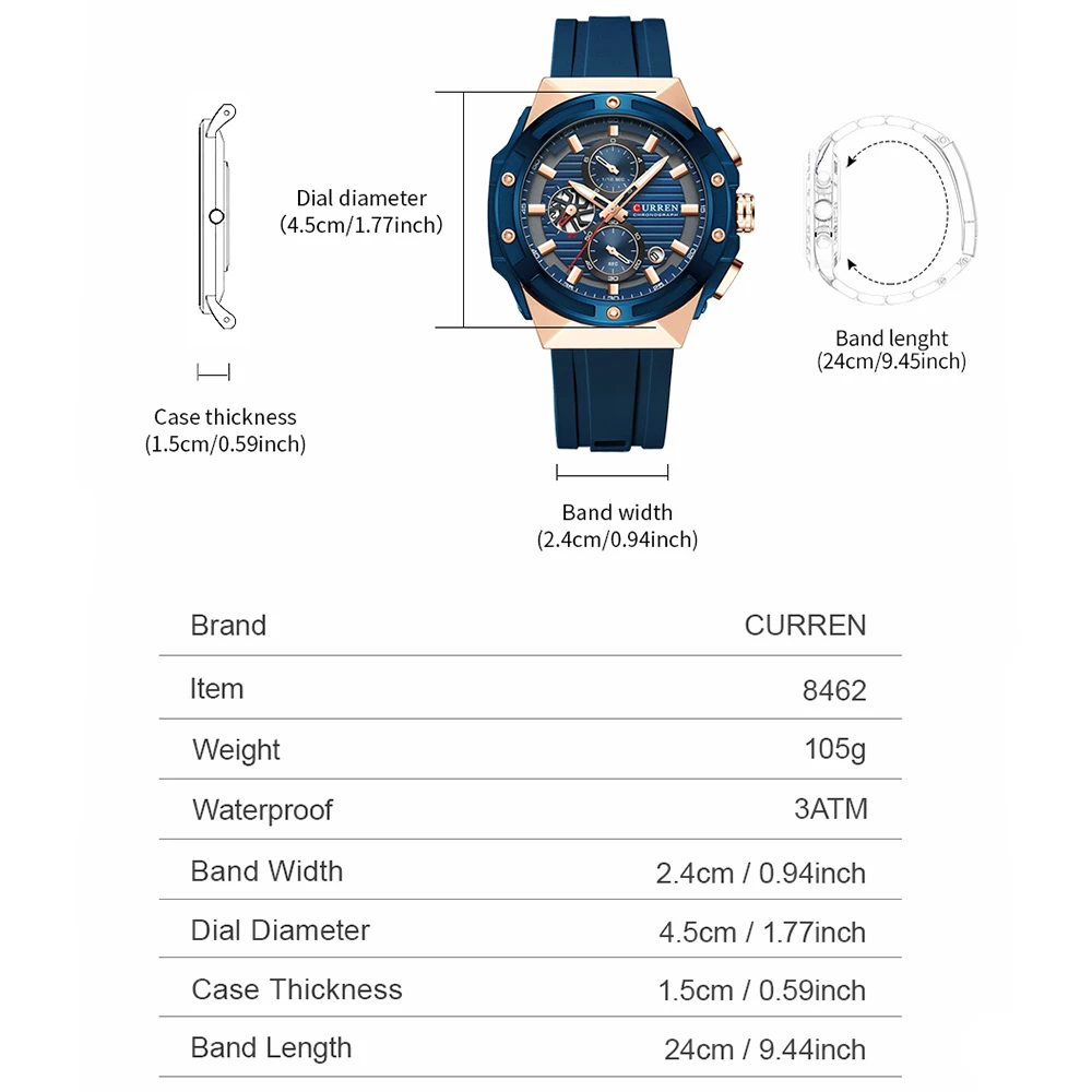 CURREN Fashionable Sports Mult – Smartwatch Guess Bewertung und Preis