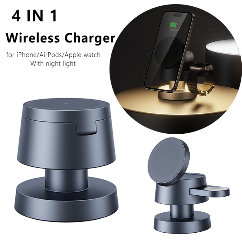3 in 1 Wireless Charger For iP – Wireless Charger Watch Bewertung und Preis