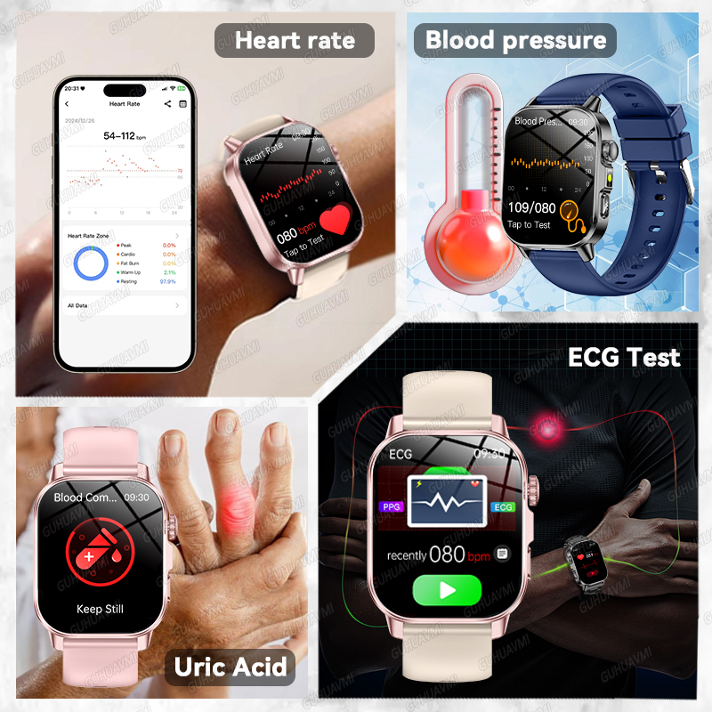 GUHUAVMI 2026 New Precise Heal – Android Smartwatch Accessories Bewertung und Preis