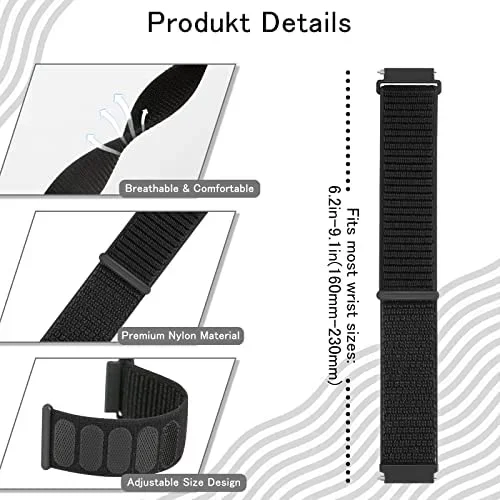 18mm Nylon Loop For Zeblaze Li – Xiaomi Smartwatch S4 Accessories Bewertung und Preis