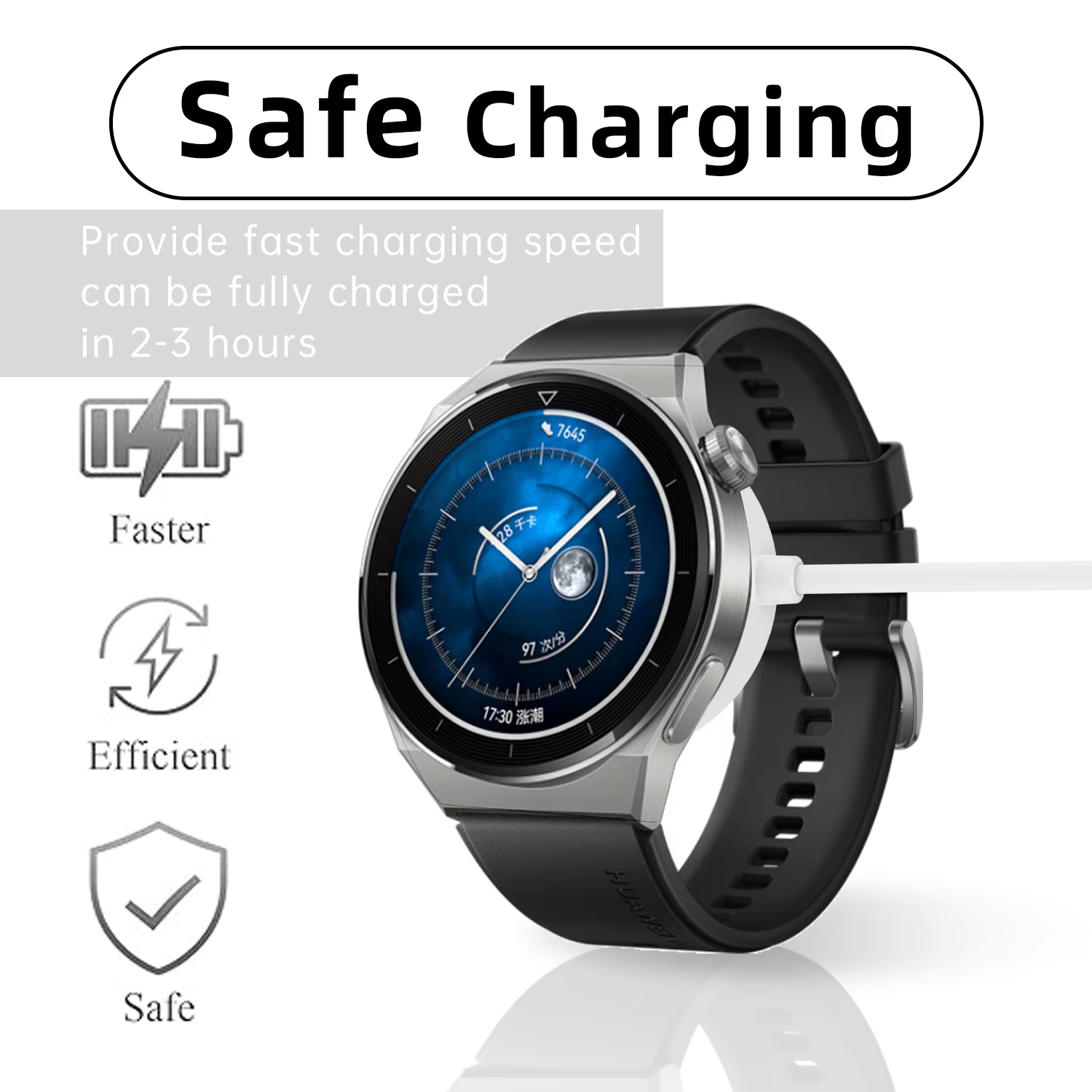Magnetic USB Charging Cable fo – Android Smartwatch Accessories Bewertung und Preis
