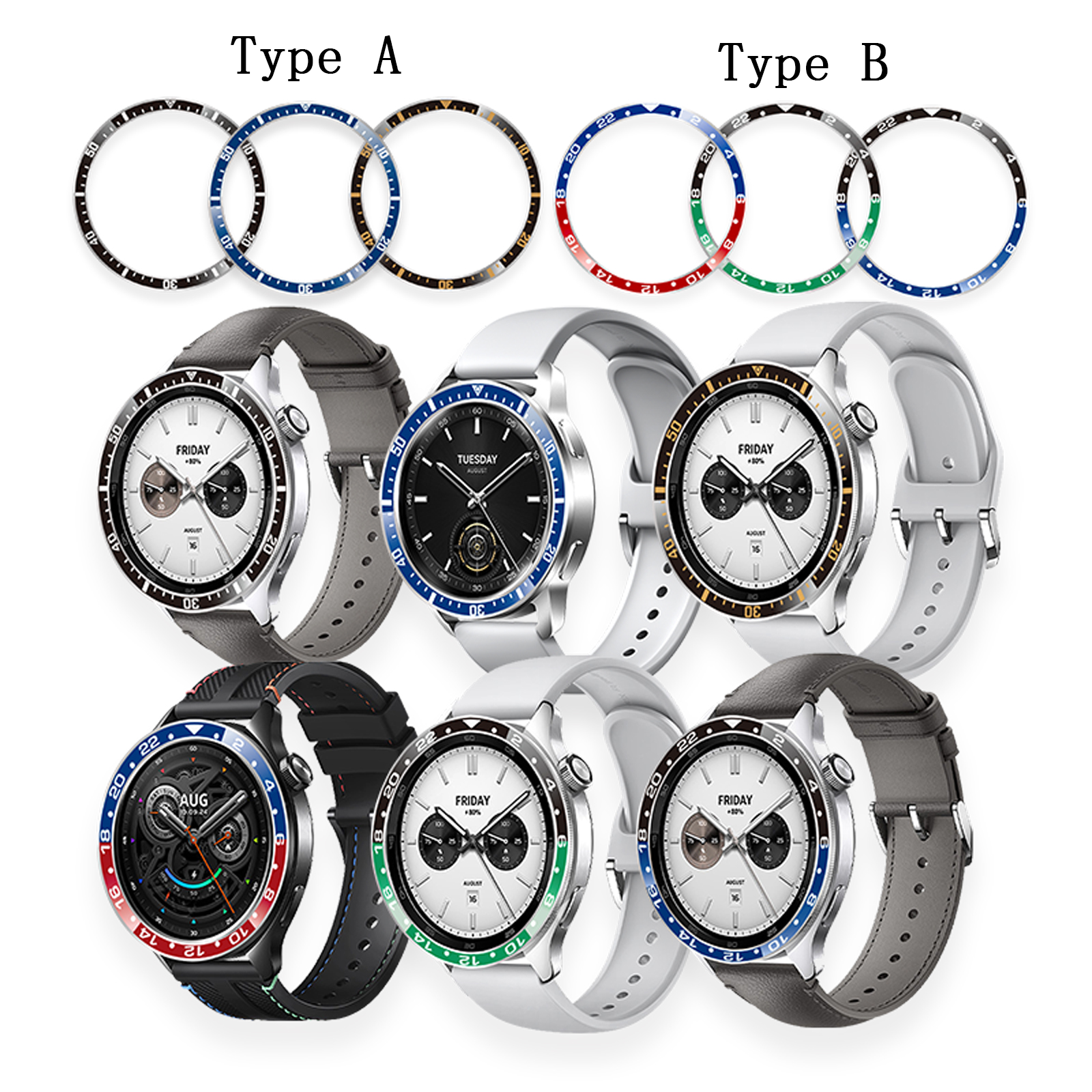 Watch Bezel Ring for Xiaomi Wa – Xiaomi Smartwatch S4 Accessories Bewertung und Preis