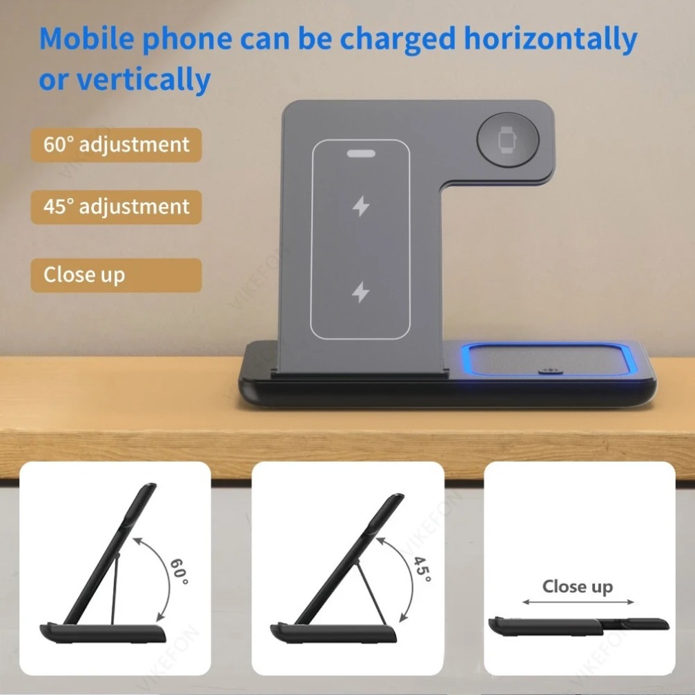 Foldable 3 in 1 Wireless Charg – Smartwatch Ac Bewertung und Preis