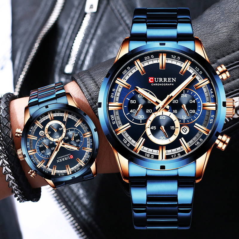 Curren Men's Watch Blue Dial S – Smartwatch Guess Bewertung und Preis