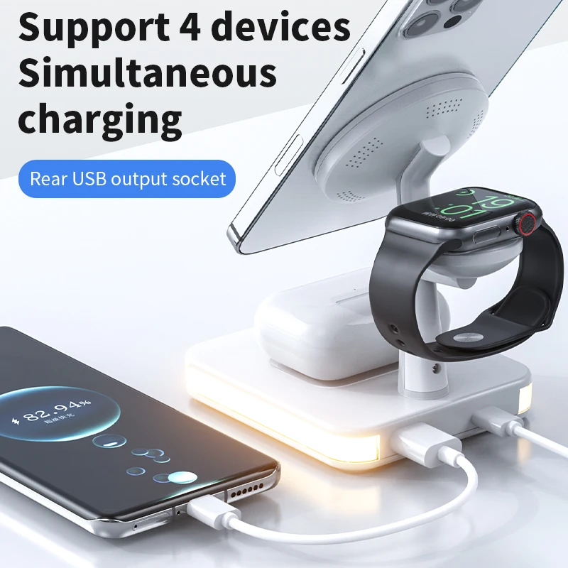 3 in 1 Wireless Chargers Stand – Smartwatch Ac Bewertung und Preis