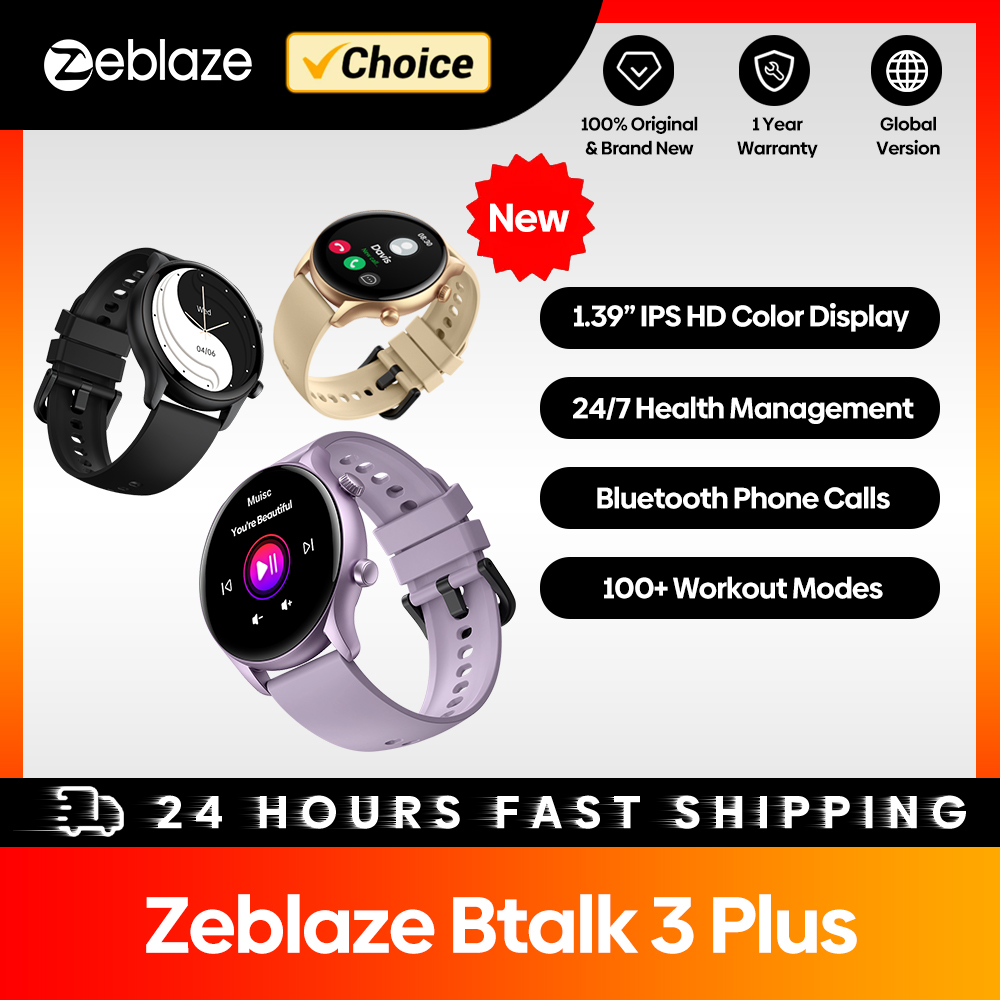 New Zeblaze Btalk 3 Plus Voice – Smartwatch Faces Bewertung und Preis
