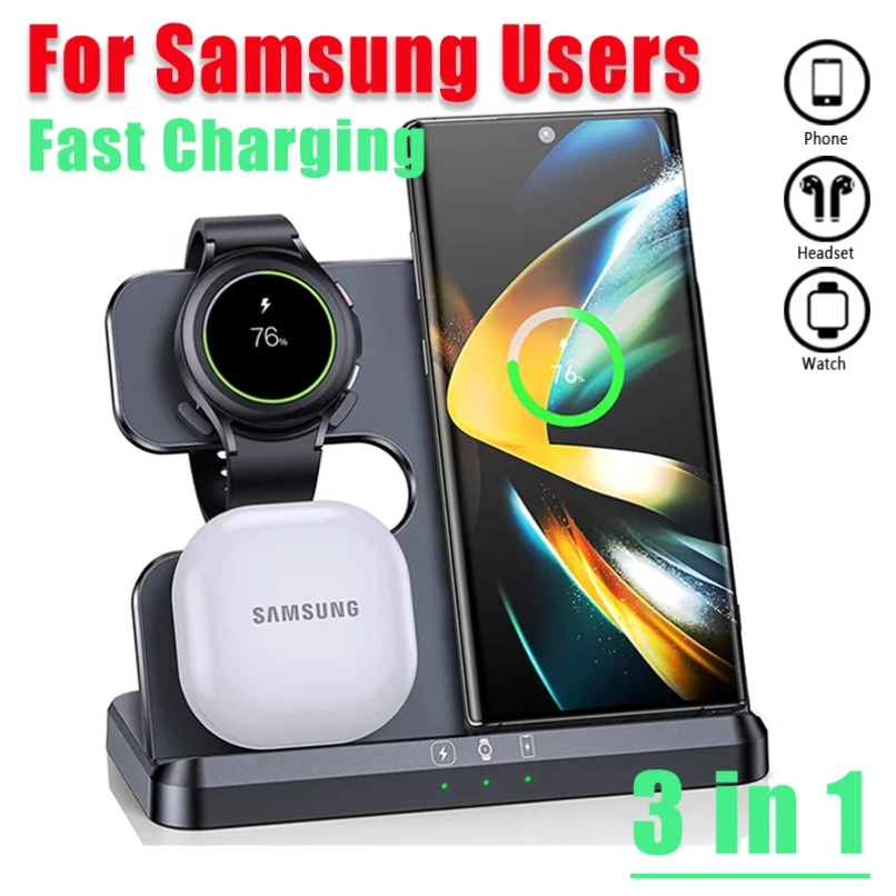 3 in 1 Fast Wireless Charger S – Smartwatch Ac Bewertung und Preis