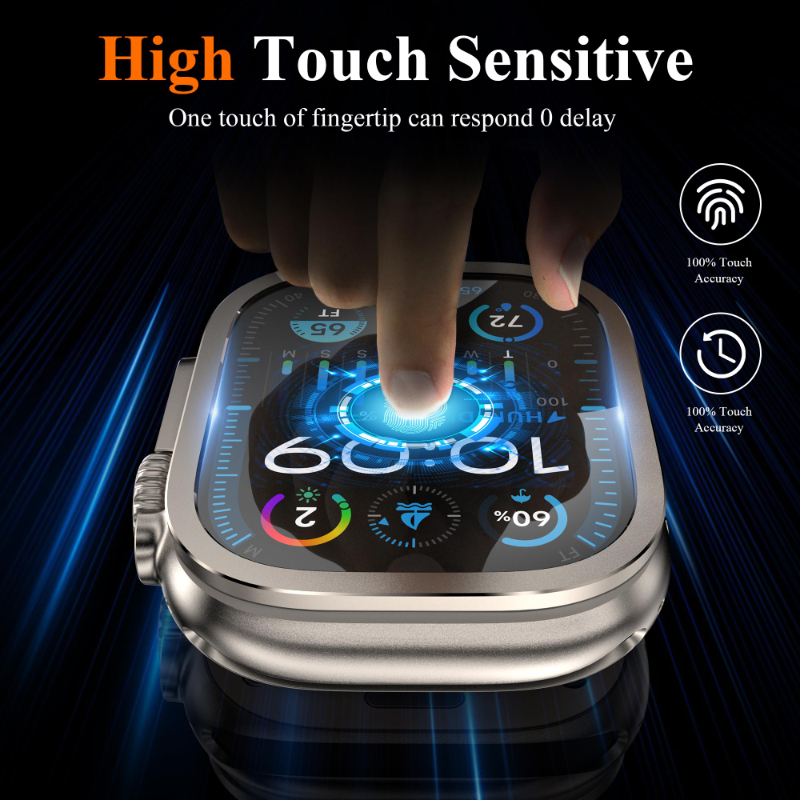 2pcs Tempered Glass for Apple  – Smartwatch Watch Accessories Bewertung und Preis