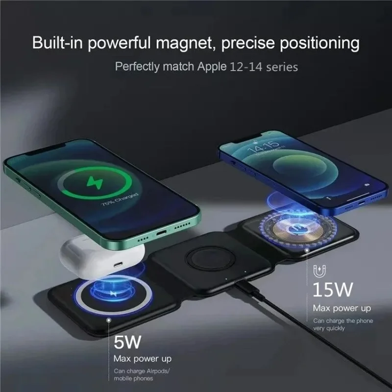 3 in 1 Portable Magnetic Wirel – Smartwatch Ac Bewertung und Preis