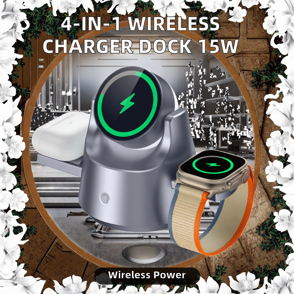 4 in 1 15W Wireless Charger Ch – Wireless Charger Watch Bewertung und Preis