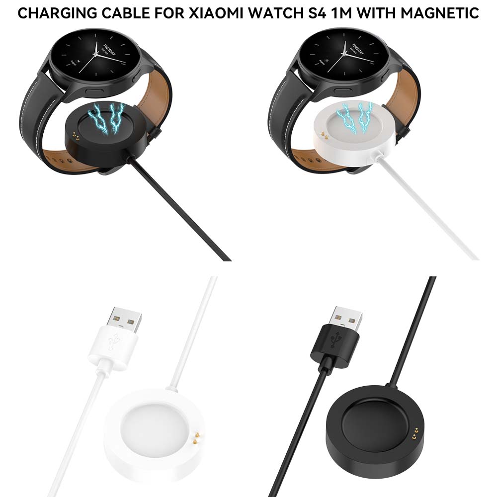 White Charger Cable For Xiaomi – Xiaomi Smartwatch S4 Accessories Bewertung und Preis