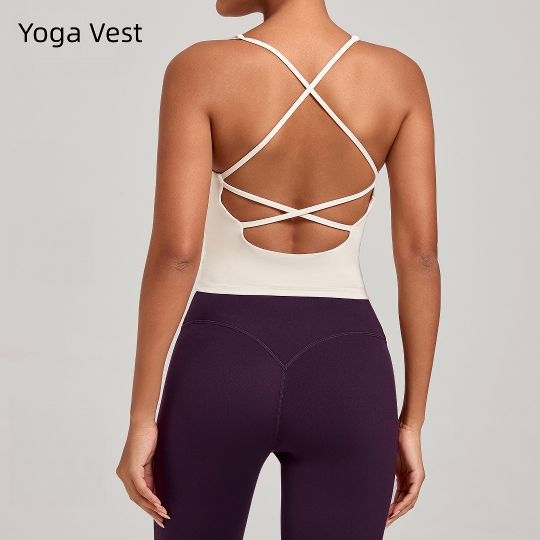 New Women's Yoga Vest Crossed  – Rugged Sport Strap Bewertung und Preis