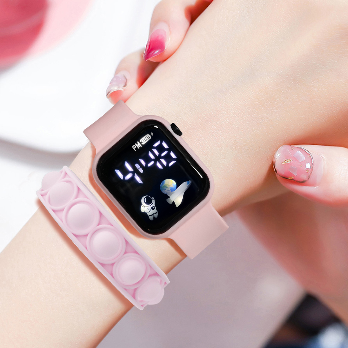 2PCS Children's Smart Watch Br – Smartwatch Touch Bewertung und Preis